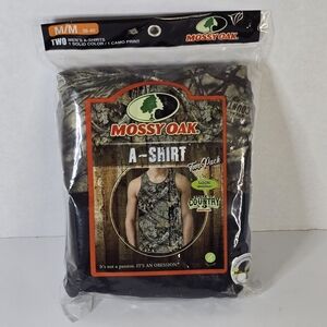 Mossy‎ Oak Camouflage A-Shirt Two Pack